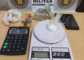 Getúlio Vargas: Traficantes são flagrados e presos pela Brigada Militar