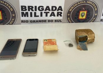 Duas pessoas são flagradas arremessando maconha para o interior do presídio de Erechim