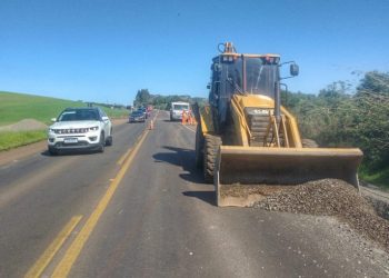 Obras na ERS-135 provocam alterações no trânsito de veículos entre Passo Fundo e Erechim
