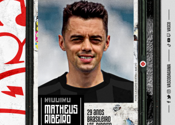 Erechinense Matheus Ribeiro é o novo lateral-direito do Vasco da Gama