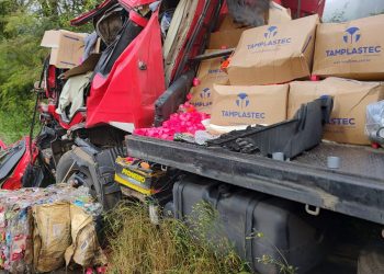 Motorista morre em acidente na BR 153 próximo ao trevo de Coronel Teixeira