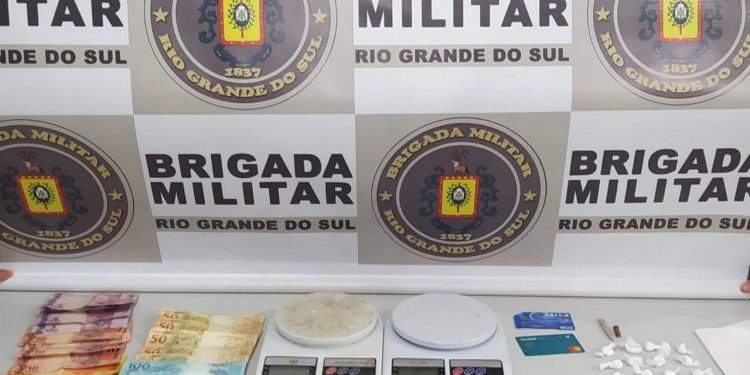 Getúlio Vargas: BM prende homem por tráfico de drogas