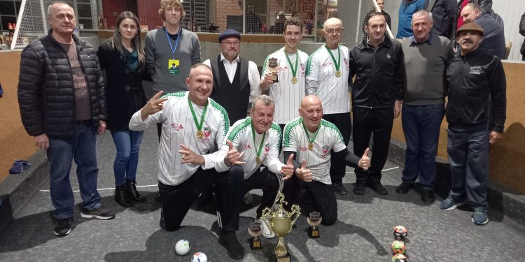 E.C. Esperança é campeão masculno do Municipal de Bocha por equipes 2022