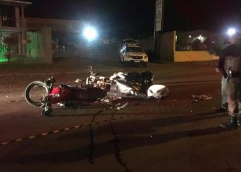 Colisão entre duas motos deixa um morto na avenida Caldas Júnior em Erechim