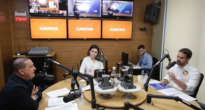 Debate entre Onyx Lorenzoni e Eduardo Leite é marcado por tom agressivo e poucas propostas