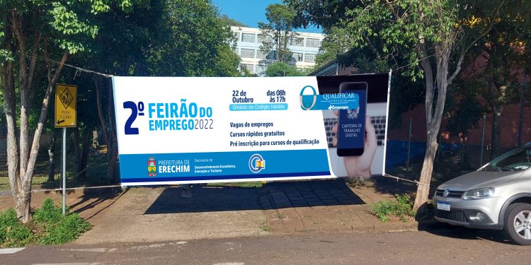 Feirão do Emprego deve oferecer mais de 1000 vagas de trabalho neste sábado em Erechim