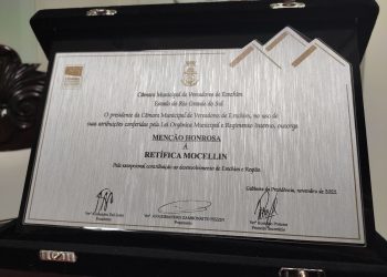 Sessão especial na próxima segunda homenageará os 70 anos da Retífica Mocellin