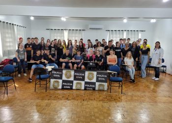 Polícia Civil realiza palestra para professores e alunos de Severiano de Almeida