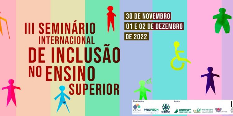 Inscrições abertas para o III Seminário Internacional de Inclusão no Ensino Superior