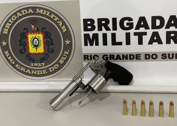 BM prende homem por porte ilegal de arma de fogo e receptação em Erechim