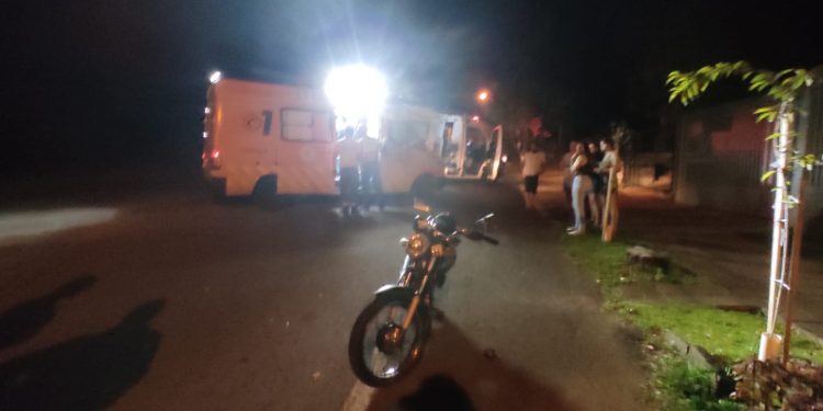 Motociclista sofre queda e fica gravemente ferido em Erechim
