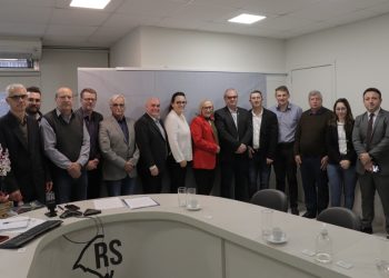 Grupo de Trabalho dos Hospitais de Pequeno Porte da AMAU se reúne com secretária Arita Bergmann