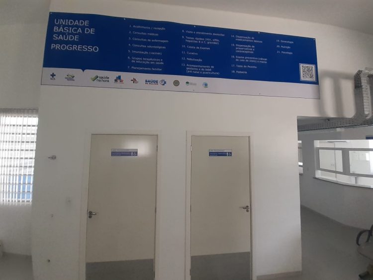 UBS Escola Progresso está quase pronta para ser entregue a comunidade