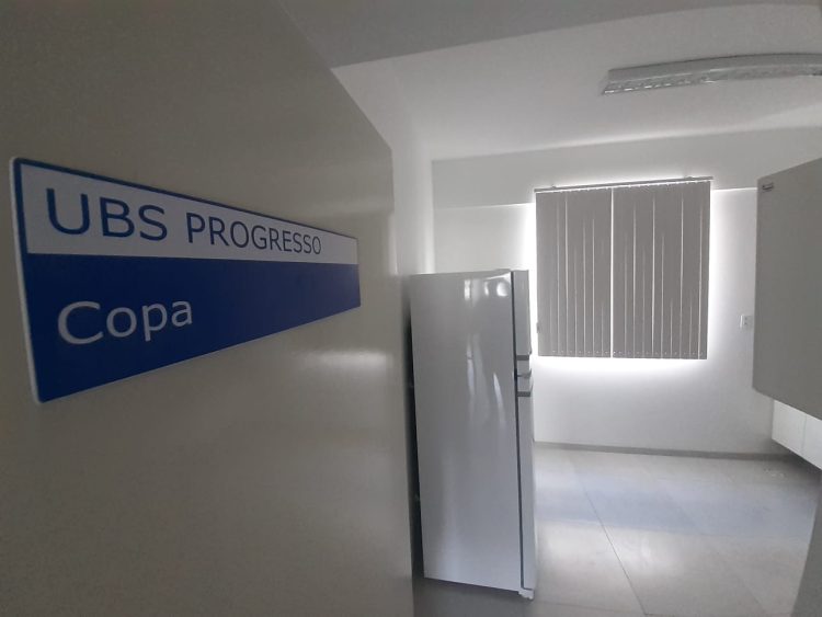 UBS Escola Progresso está quase pronta para ser entregue a comunidade