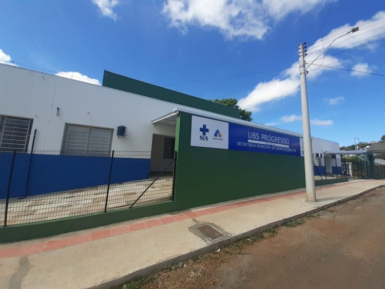 UBS Escola Progresso está quase pronta para ser entregue a comunidade