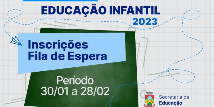 Prefeitura abre novo período para inscrições na Educação Infantil