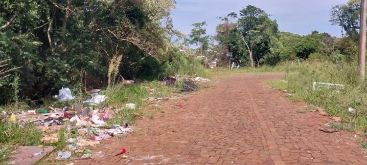 Moradores denunciam descarte irregular de lixo em Erechim