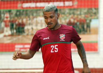 Kauê reencontra o técnico Paulinho Sananduva no Atlântico
