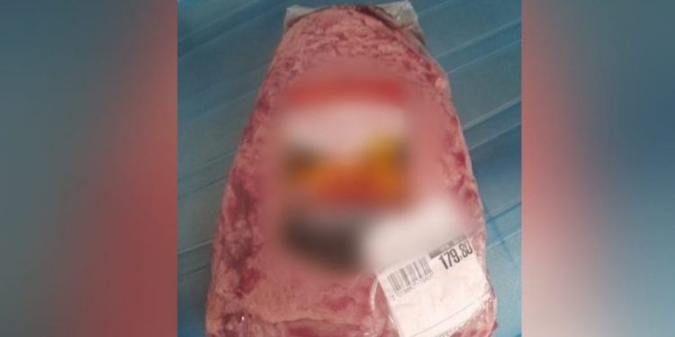 Mulher é flagrada furtando picanha de R$ 179 em supermercado de Concórdia