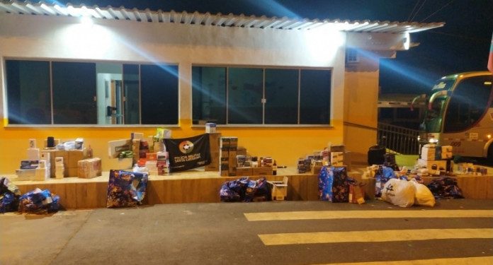 Ônibus de Erechim é localizado com mercadorias contrabandeadas em Santa Catarina