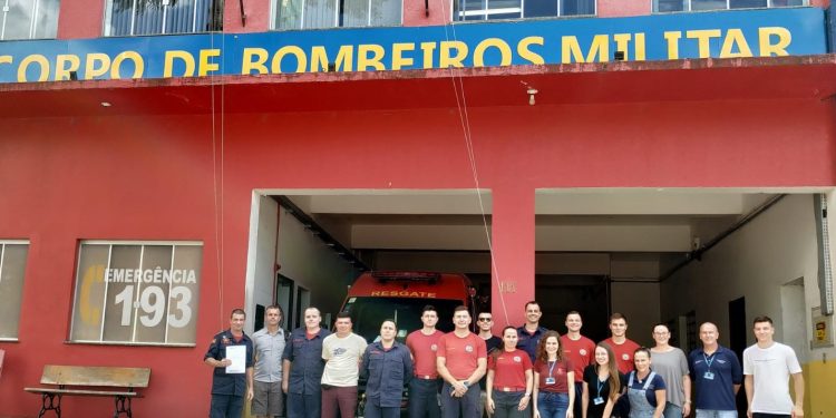 Educação Física da URI renova projeto de extensão com o Corpo de Bombeiros de Erechim