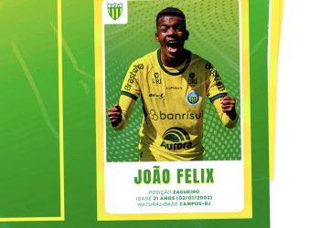 Zagueiro João Félix é apresentado como novo reforço do Ypiranga