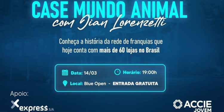 ACCIE Jovem promove palestra sobre o sucesso da franquia Mundo Animal