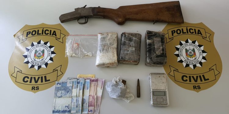 Homem é preso por tráfico de drogas no bairro Cristo Rei em Erechim