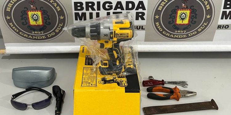 Homem é preso após furtar ferramentas no bairro Parque Lívia em Erechim