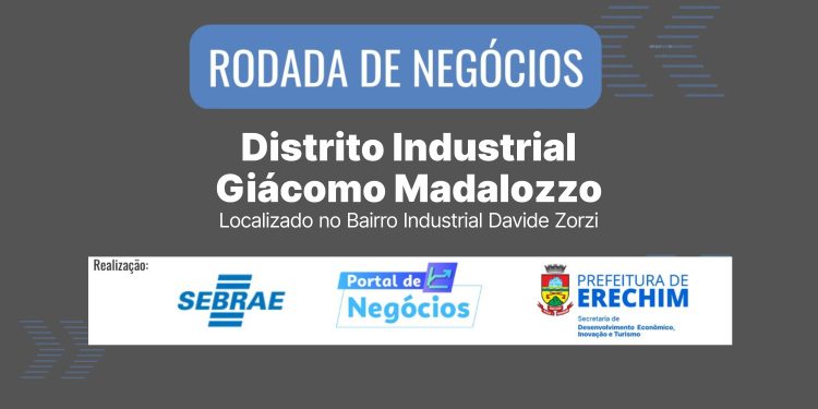 Empresas de Erechim podem se inscrever na Rodada de Negócios