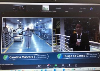 Acadêmicos de Farmácia da URI realizam visita técnica online