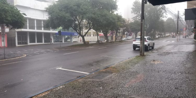 Chuva em Erechim nas últimas 48 horas foi superior a 70mm