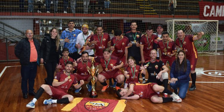 Roma Futsal é campeão da terceira divisão da Taça Erechim de Futsal 2023
