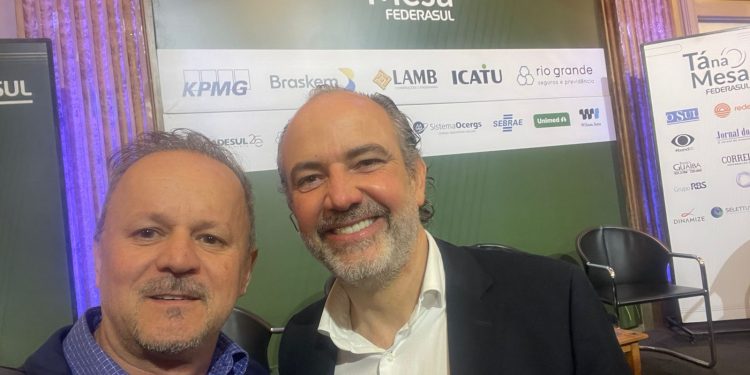 Presidente da ACCIE participa de mais uma edição do Tá na Mesa promovido pela Federasul