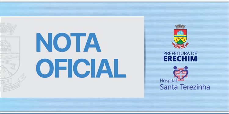 Nota Oficial sobre prorrogação do concurso do Hospital Santa Terezinha