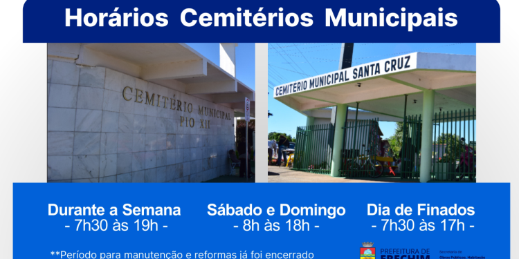 Limpeza dos túmulos nos cemitérios Pio XII e Santa Cruz vai até dia 31 deste mês
