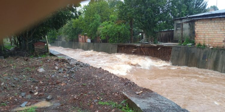 Mais de 550 pessoas são afetadas pelo temporal desta semana em Erechim