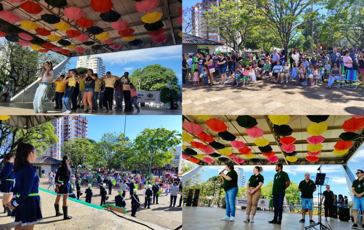 Estudantes que integram o Programa de Educação Integral Castelinho apresentam talentos para a comunidade