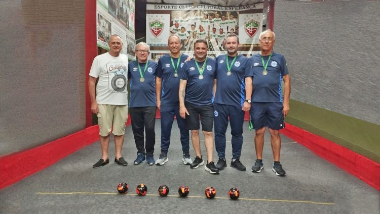 Confira os vencedores do Municipal de Bocha Trio Masculino