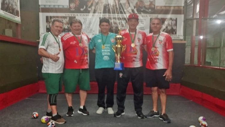 Confira os vencedores do Municipal de Bocha Trio Masculino
