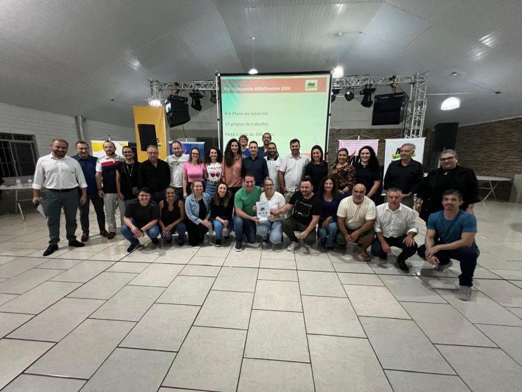 Casa cheia em evento de trabalho do MDB Erechim