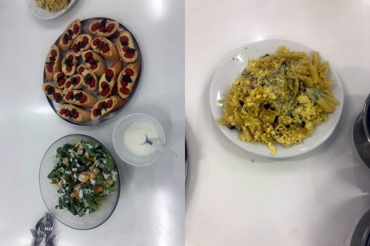 Alunos de Nutrição EAD da URI Erechim desenvolvem técnicas de preparo durante aula prática