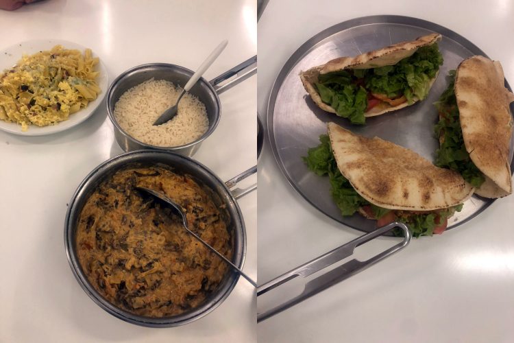 Alunos de Nutrição EAD da URI Erechim desenvolvem técnicas de preparo durante aula prática