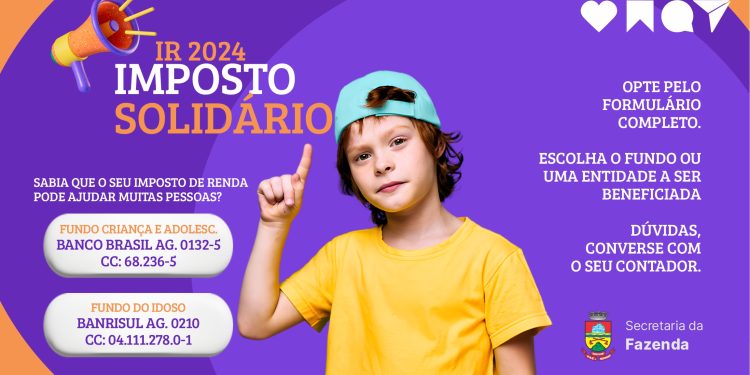 Doações sem custo na declaração do Imposto de Renda ajudam entidades sociais de Erechim