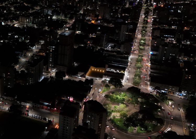 100% LED na área urbana de Erechim