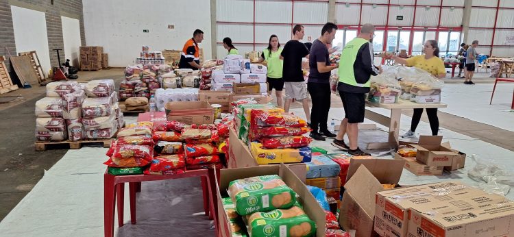 Mais de 500 toneladas de doações e solidariedade foram para 25 cidades diferentes