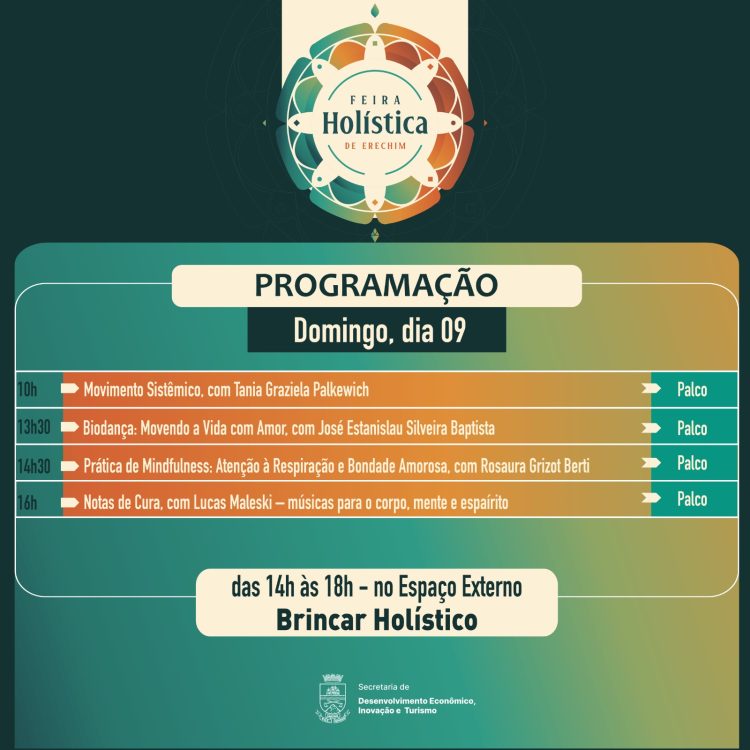 2ª Feira Holística de Erechim é neste fim de semana