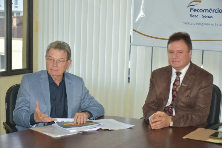 Sindilojas Alto Uruguai recebe presidente da Fecomércio-RS