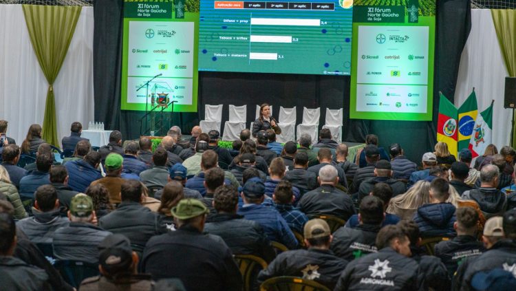 XI Fórum Norte Gaúcho da Soja reúne mais de 350 participantes em Ipiranga do Sul
