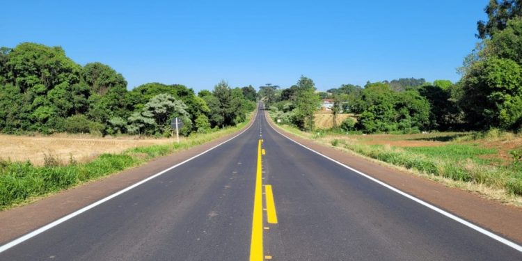 Concluída recuperação da RSC-480 entre Barão de Cotegipe e São Valentim